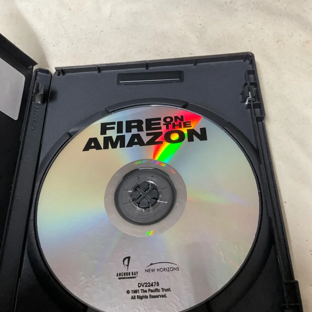 DVD - Fire on the Amazon.  V153